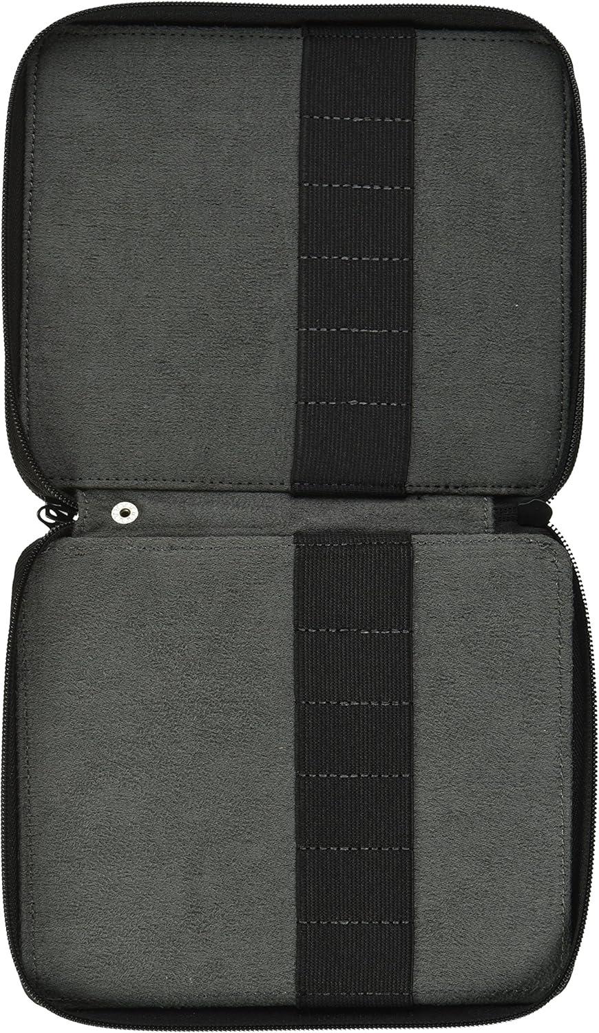 imageSpeedball Art Products Genuine Leather Storage Case for Pencils Markers Pens and Art Supplies Holds Up to 120 Standard Pencils Black72 Pencil Capacity