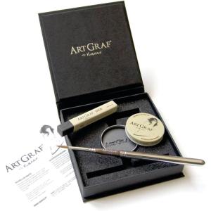 imageGlobal Art Materials ArtGraf Watercolor Paintable Graphite Art Set by Viarco3 Piece plus Box