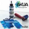 imageAkua Kolor AKCR Water Based Monotype Ink NonToxic 4 oz Bottle 16quot Height 16quot Width 475quot Length Crimson RedDiarylide Yellow