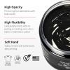 imageSpeedball Flex Fabric Screen Printing Ink 32Ounce Alpine White for TShirt and Silkscreen PrintmakingEbony