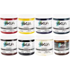 imageAkua Intaglio 8 Ink Set Multiple Colors