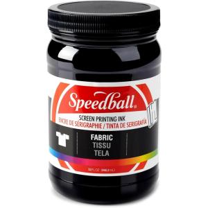 imageSpeedball 4600 Fabric Screen Printing Ink 32 fl oz BlackBlack