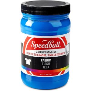 imageSpeedball 4600 Fabric Screen Printing Ink 32 fl oz BlackBlue
