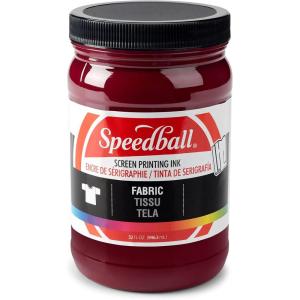 imageSpeedball 4600 Fabric Screen Printing Ink 32 fl oz BlackBurgundy