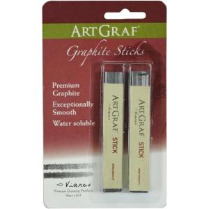 imageArt Graf Watersoluble Graphite Grey 2 Sticks Per Card