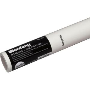 imageBienfang Sketching ampamp Tracing Paper Roll White 12 Inches x 50 Yards  for Drawing Trace Sketch Sewing Pattern12 in x 50 yd