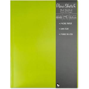 imageFlexi Sketch Blank Artist Journal 4 x 6 Pear 120 Sheets12x9