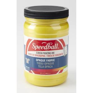 imageSpeedball 004828 Opaque Fabric Screen Printing Ink 32 fl oz GoldCitrine
