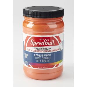 imageSpeedball 004828 Opaque Fabric Screen Printing Ink 32 fl oz GoldSherbet