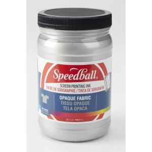 imageSpeedball 004828 Opaque Fabric Screen Printing Ink 32 fl oz GoldSilver