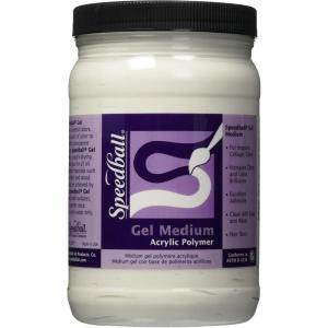 imageSpeedball Gel Medium Clear 32Ounce Jar