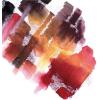 imageArt Graf Water Soluble Tailors Chalk Shaped Watercolor Paint Set 6 Highly Pigmented Earth Tone Colors Pigment Cakes for Painting ampamp Drawing