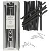 imagePH Coate Artist Willow Charcoal Medium 25 Sticks BlackScene Painters Assorted