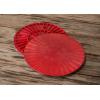 imageSpeedball 14 Inch Round Universal Pottery Wheel Bat Blue for Ceramics and Clay WorkRed