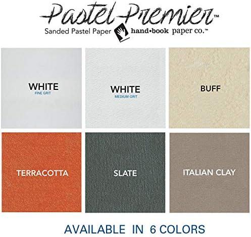 imageSpeedball Art Products Premier Sanded Pastel Paper 9 x 12 Italian Clay 8 Sheets 513028Assorted Colors