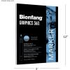 imageBienfang Graphics 360 Marker Paper Pad 9Inch by 12Inch 100 Sheets12 by 9Inch  100 Sheets