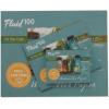 imageFluid 100 Watercolor Paper Block 9 x 12 inches 15 Sheets 140 lb 300 GSM 100 Cotton Hot Press Pad for Artist Painting and Wet MediaBlock 140 lb