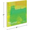 imageFluid Watercolor Paper Block 6 x 8 inches 15 Sheets 140 lb 300 GSM Hot Press Paper Pad for Artist Painting and Wet Media140 lb 300 GSM Hot Press