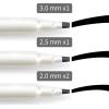 imageSpeedball Art Products Elegant Writer Calligraphy Marker Set 12 Pack 13mm 2821Black
