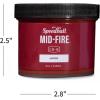 imageSpeedball MidFire Glaze 4Ounce Sample Set Assorted Colors 12 4Ounce Jars for Pottery and Ceramics4oz Sample Set 12Colors