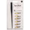 imageSpeedball Poster Pen Set  1 Penholder w 6 NibsCalligraphy Pen Sets