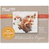 imageFluid 100 Watercolor Paper Block 9 x 12 inches 15 Sheets 140 lb 300 GSM 100 Cotton Cold Press Pad for Artist Painting and Wet Media6 X 8 9140 lb