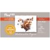 imageFluid 100 Watercolor Paper Block 9 x 12 inches 15 Sheets 140 lb 300 GSM 100 Cotton Cold Press Pad for Artist Painting and Wet Media6 x 12 140 lb