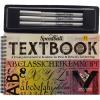 imageSpeedball Art Products Elegant Writer Calligraphy Marker Set 12 Pack 13mm 28213 Marker Set with Textbook  Assorted Sizes
