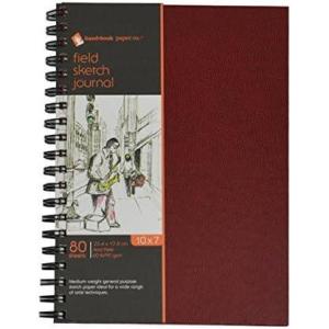imageSpeedball Art Products Company 790129 Hand Book 12InchBy9Inch Field Sketch Artist Journal Hardcover 80 Sheets Drawing Paper Book 12 X 9 White10 x 7