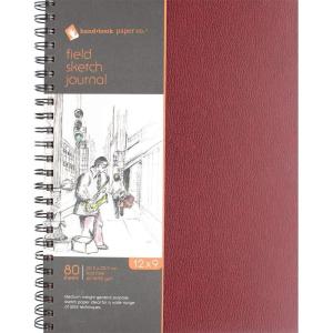 imageSpeedball Art Products Company 790129 Hand Book 12InchBy9Inch Field Sketch Artist Journal Hardcover 80 Sheets Drawing Paper Book 12 X 9 White12 x 9