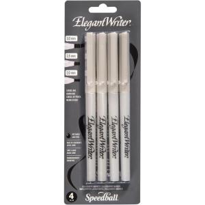 imageSpeedball Art Products Elegant Writer Calligraphy Marker Set 12 Pack 13mm 2821Black