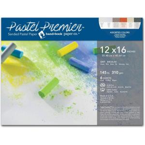imageSpeedball Art Products Premier Sanded Pastel Paper 9 x 12 Italian Clay 8 Sheets 513028Assorted Colors