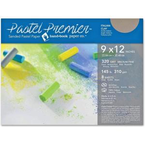 imageSpeedball Art Products Premier Sanded Pastel Paper 9 x 12 Italian Clay 8 Sheets 513028Italian Clay