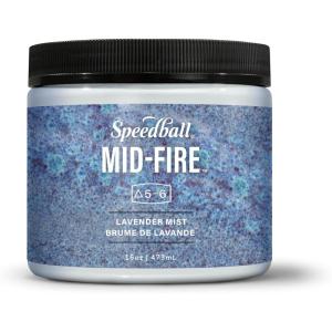 imageSpeedball MidFire Glaze 4Ounce Sample Set Assorted Colors 12 4Ounce Jars for Pottery and CeramicsLavender Mist