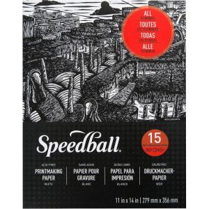 imageSpeedball Printmaking Paper Pad 5x7 20 Sheets11 x 14