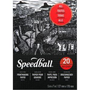 imageSpeedball Printmaking Paper Pad 5x7 20 Sheets5 x 7