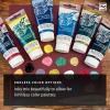 imageSpeedball 3470 WaterSoluble Block Printing Ink Starter Set  6 Bold Colors with Satiny Finish  125 FL OZ Tubes Multicolor