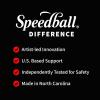 imageSpeedball 3804 Water Soluble Block Printing Ink  Bold Color With Satin Finish Ap Nontoxic 8 Fl Oz GreenFluorescent Magenta