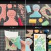 imageSpeedball 3804 Water Soluble Block Printing Ink  Bold Color With Satin Finish Ap Nontoxic 8 Fl Oz GreenFluorescent Yellow