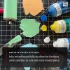 imageSpeedball Deluxe Block Printing Kit  Includes Inks Brayer Bench Hook Lino Handle and Cutters SpeedyCarve Block Mounted Linoleum Block 3472Deluxe Block Paper Kit