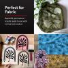 imageSpeedball Fabric Block Printing Ink 5oz Black No Heat Set Required for Textiles Permanent Formula Made in USABlack
