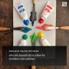 imageSpeedball Premium Block Printing Ink Set  6 Colors for Fabric and Paper  Water Soluble Oil Based Ink  125 oz Each  Non Toxic Art Supplies