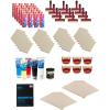 imageSpeedball Block Printing Class Pack 75 PCS Includes SpeedyCut Blocks WaterSoluble Block Printing Inks Tools and Paper