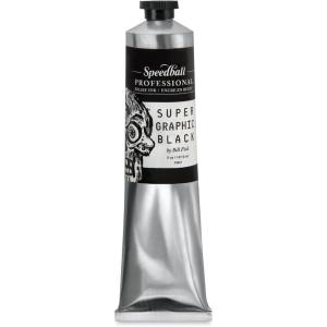 imageSpeedball 3980 Professional Relief 4 Color Ink Set MulticolorSupergraphic Black