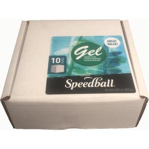 imageSpeedball 8040 5quot x 5quot Gel Printing Plate 10 Pack5 x 5 10Pack