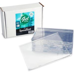 imageSpeedball 8040 5quot x 5quot Gel Printing Plate 10 Pack5 x 7 10Pack