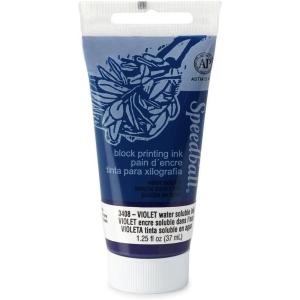 imageSpeedball Art Products Company Water Soluble Block InkViolet