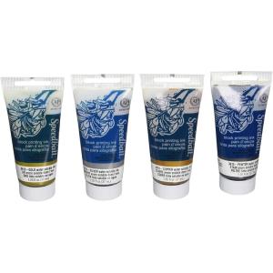 imageSpeedball WaterSoluble Metallic Block Printing Ink Set  4 Iridescent Colors With Satiny Finish  125 FL OZ Tubes