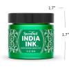 imageSpeedball Super Black India Ink 2OunceBright Emerald