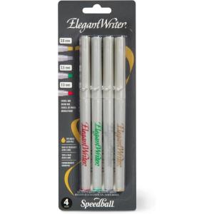 imageSpeedball 2886 00 Elegant Writer Special Occasion Set 4 Elegant Writer Marker Set Assorted